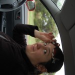 On the road back to Melbourne.