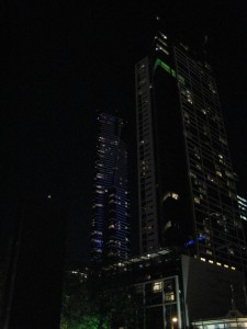 Melbourne by night