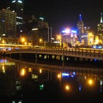 Melbourne by night