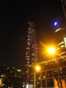 Melbourne by night