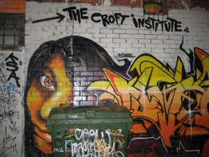 The Croft Insitute is a bar / club designed like an old gym