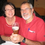 Sue and Colin shared an Erdinger Weissbier